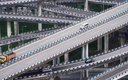 Cận cảnh hệ thống giao lộ ''phức tạp nhất thế giới'' ở Trung Quốc