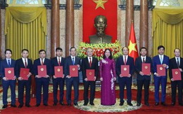 Quyền Chủ tịch nước Võ Thị Ánh Xuân trao quyết định bổ nhiệm 13 tân Đại sứ nước Cộng hòa xã hội chủ nghĩa Việt Nam