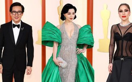 Thảm đỏ lễ trao giải Oscar 2023: Phạm Băng Băng lộng lẫy như 'bà hoàng' lấn át các mỹ nhân Hollywood, sao gốc Á gây ấn tượng