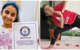 Phá kỷ lục Guinness khi hoàn thành khoá đào tạo, trở thành HLV dạy Yoga trong 200 giờ, cô bé 7 tuổi khiến cả thế giới thán phục: Đúng tuổi trẻ tài cao!