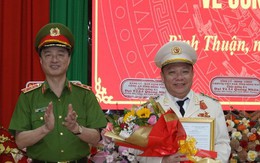 Bộ Công an công bố quyết định nhân sự ở Bình Thuận