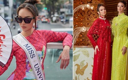 Câu chuyện Miss Universe 2022 diện áo dài khi đến Việt Nam qua lời bộc bạch của stylist