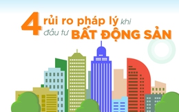 4 rủi ro pháp lý khi đầu tư bất động sản