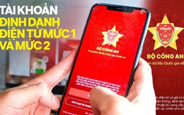 Infographic: Tài khoản định danh điện tử mức 1, mức 2 là gì? Mức độ nào thì được dùng thay cho CCCD?