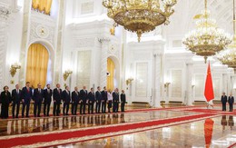 Quang cảnh điện Kremlin lộng lẫy trong cuộc gặp cấp cao Nga - Trung Quốc