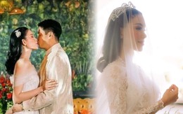 Vợ chồng Linh Rin - Phillip Nguyễn công khai ảnh cưới ‘full HD’: Chú rể tuyên bố một câu đậm chất ngôn tình, chi tiết hoa cưới của cô dâu gây sốt