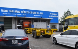 Một trung tâm đăng kiểm ở Bắc Ninh hoạt động trở lại