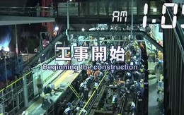 Nhật Bản khiến thế giới 'ngả mũ': Xây đường ray tàu điện ngầm trong 3,5 giờ với 1.200 kỹ sư, ai cũng biết chính xác vị trí bu-lông mình cần vặn
