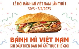 Bánh mì Việt Nam ghi dấu trên bản đồ ẩm thực thế giới