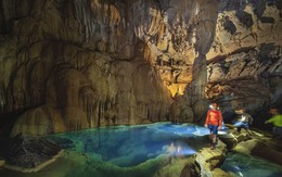 Cảnh đẹp siêu thực như ‘thế giới khác’ trong hang động mới ở Quảng Bình