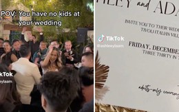 Cô dâu cấm trẻ em dự đám cưới, phản ứng của dân mạng ra sao mà thu được tới 4,4 triệu lượt xem trên TikTok?