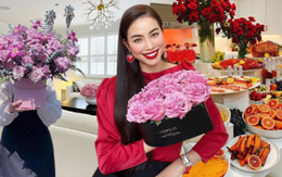 Công việc hiện tại của Phạm Hương trên đất Mỹ: Làm vợ, làm mẹ và làm bà chủ shop hoa tươi