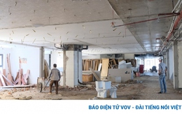 Cận cảnh tháo dỡ 78 căn hộ chung cư sai phép của Dự án Tổ hợp khách sạn Mường Thanh