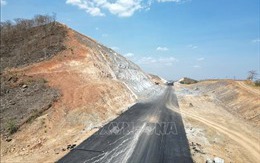 Cao tốc Vĩnh Hảo - Phan Thiết đã được giải quyết nguồn vật liệu