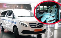 Bà mẹ trẻ độ Mercedes V-Class phong cách thương gia độc lạ tại TP.HCM: Có giường nằm, trần trang trí như Rolls-Royce