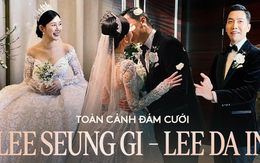 Toàn cảnh đám cưới 2 tỷ của Lee Seung Gi: Cô dâu chú rể trao nụ hôn, khách mời như lễ trao giải, tiết mục rộn ràng tựa concert