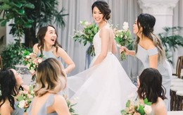 Đám cưới đẹp như mơ của cô dâu Việt trên đất Mỹ