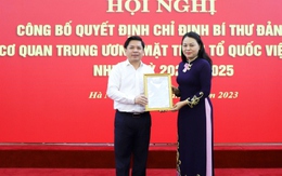 Bà Nguyễn Thị Thu Hà giữ chức Bí thư Đảng ủy cơ quan Trung ương MTTQ Việt Nam