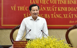 Phó Thủ tướng Lê Minh Khái: Tháo gỡ khó khăn, thúc đẩy tăng trưởng là “mệnh lệnh”