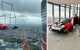 Cẩu siêu xe McLaren giá 2 triệu USD lên penthouse tầng 57 bị chỉ trích là 'khoe của', chủ xe phản bác 'mọi người giận dữ vì tôi có quá nhiều tiền'