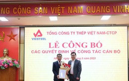 Tổng công ty Thép Việt Nam có tân Chủ tịch và Tổng giám đốc