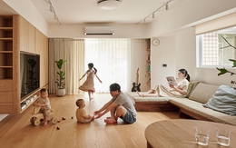 Cách phân chia căn hộ thông minh của gia đình có 3 con nhỏ ở Nhật Bản