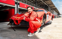 Nguyễn Quốc Cường lần đầu lái Ferrari thắng tay đua Thái Lan trên đường đua nổi tiếng thế giới