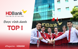 HDBank được vinh danh Top 1 Nhà tuyển dụng được yêu thích nhất trên thị trường