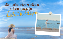 Ngoài Vịnh Hạ Long, gần Hà Nội còn có 1 bãi biển cát trắng, thời tiết lý tưởng: Chỉ lái xe chưa đầy 3 tiếng, hải sản ngon tuyệt