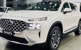 Hyundai Santa Fe giảm giá 'sập sàn' tại đại lý, cao nhất lên tới 200 triệu nhưng số lượng không nhiều