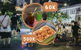 “Toát mồ hôi” khi nghe giá ăn uống tại phố đi bộ Nguyễn Huệ: cá viên chiên 500k, ly trà đắt ngang ngửa những thương hiệu lớn