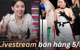 Tình hình livestream 5/5 của các 'chiến thần': Võ Hà Linh giảm mắt xem 7 lần, Phạm Thoại cosplay Jennie 'chốt đơn' đến 2 giờ sáng