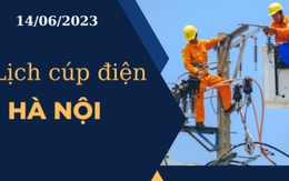 Lịch cúp điện hôm nay tại Hà Nội ngày 14/06/2023