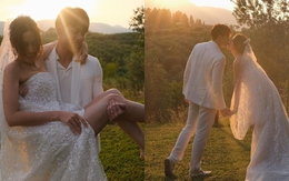 Mark Prin - Kimmy Kimberley tung ảnh cưới đẹp như phim, nhan sắc cả đôi và nụ hôn giữa nước Ý gây sốt