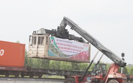 Bắc Giang lần đầu xuất vải thiều sang Trung Quốc bằng đường sắt