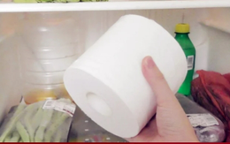 Vì sao nên đặt giấy cuộn vào tủ lạnh?