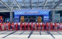 Phó Thủ tướng Trần Lưu Quang dự lễ khánh thành nhà Ga T2 cảng hàng không Phú Bài