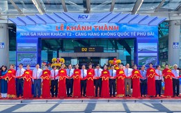 Khánh thành nhà ga hành khách T2 Cảng hàng không quốc tế Phú Bài, tổng vốn 2.300 tỷ đồng