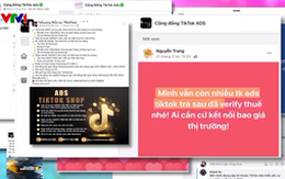 Bất thường dịch vụ cho thuê "tài khoản miễn thuế" mua quảng cáo trên TikTok?