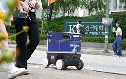 Hàn Quốc tiếp tục thử nghiệm dịch vụ giao hàng bằng robot