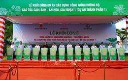 Khởi công xây dựng cao tốc Cao Lãnh - An Hữu