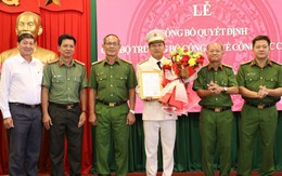 Bổ nhiệm lãnh đạo Công an 6 tỉnh