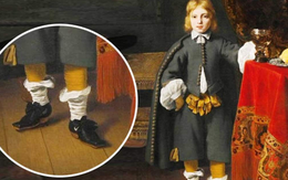 'Giày Nike' được phát hiện trong bức tranh cổ 400 năm tuổi