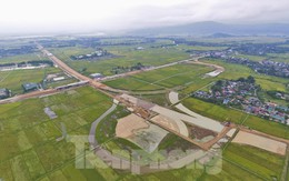 Hình hài cao tốc Bắc - Nam đoạn qua Hà Tĩnh