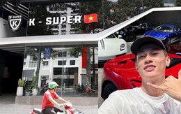Mới khai trương hồi đầu tháng 6, showroom K-Super của Phan Công Khanh  ngay quận 1 (Tp.HCM) đang rao thuê với giá ngất ngưởng
