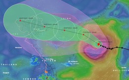 Bão số 1 tăng cấp nhanh, hướng về miền Bắc nước ta