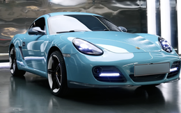 Thợ Việt ‘lột xác’ Porsche Cayman 15 tuổi theo phong cách xe đời mới, thêm màn hình Android và trần sao kiểu Rolls-Royce