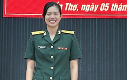 'Nàng tiên cá' Ánh Viên cuối cùng cũng 'flex': Là Trung tá quân nhân chuyên nghiệp trẻ nhất Việt Nam