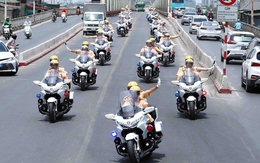 Cục CSGT lý giải việc cấp siêu mô tô dẫn đoàn cho công an 11 tỉnh, thành phố