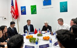 Bộ trưởng Tài chính Mỹ Janet Yellen nói gì sau khi thăm nhà máy sản xuất xe điện "made in Vietnam" của startup Việt?